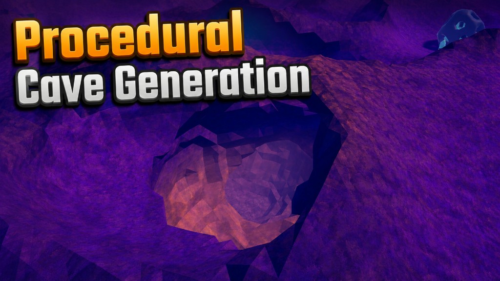 Procedural cave generation