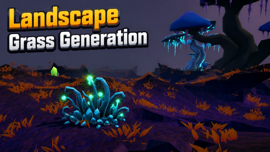 Landscape grass generation