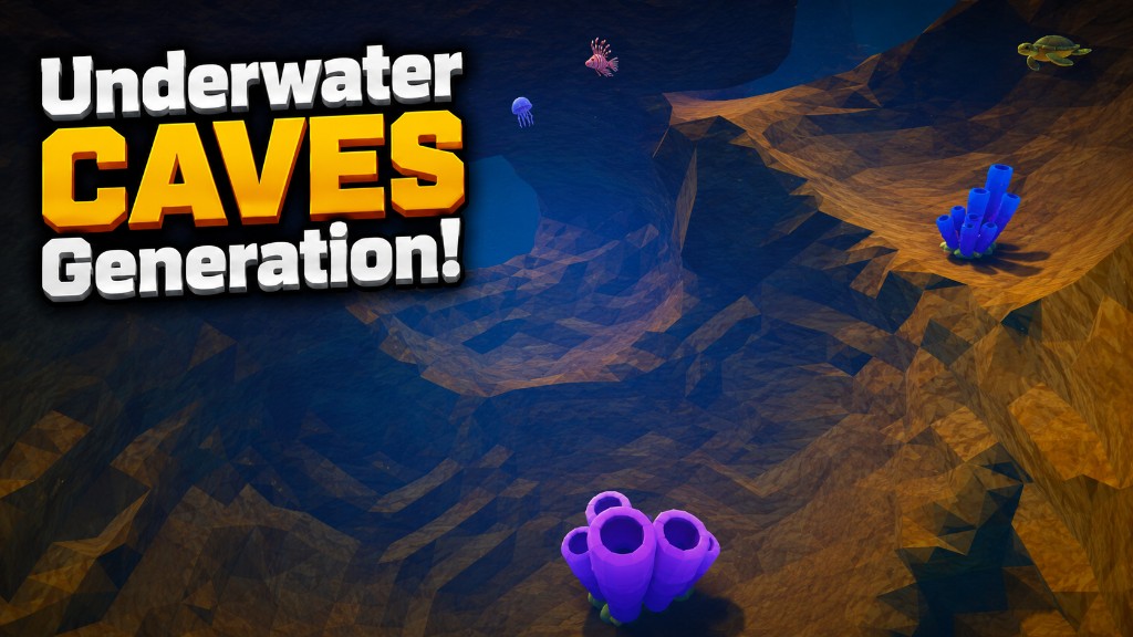 Underwater caves generation